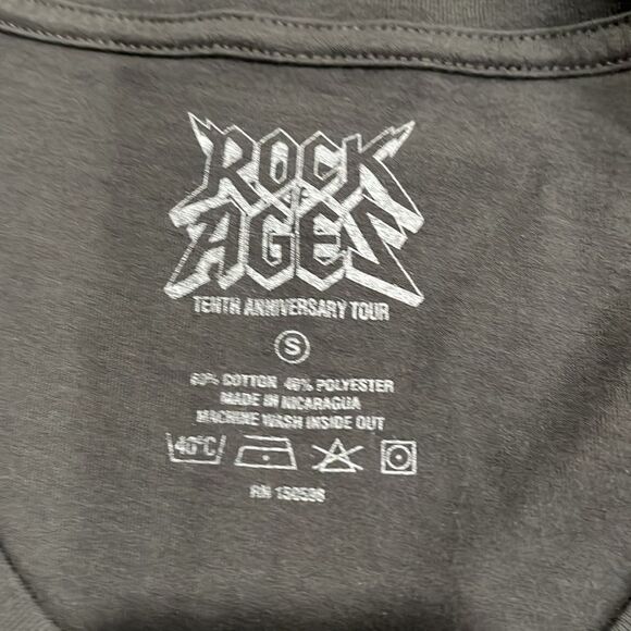 Rock of Ages 10th Anniversary Broadway tour v neck T-shirt - small - Picture 6 of 7